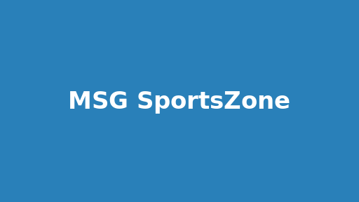 MSG SportsZone
