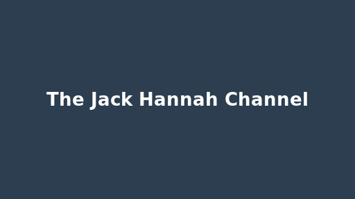 The Jack Hannah Channel