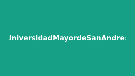UniversidadMayordeSanAndres