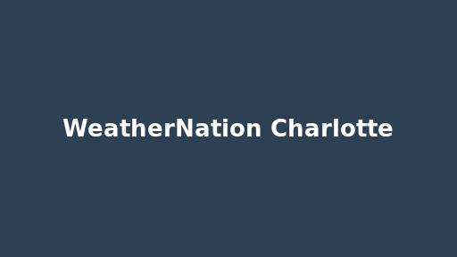 WeatherNation Charlotte