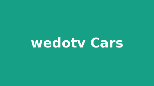 wedotv Cars