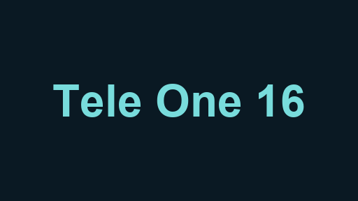 Tele One 16