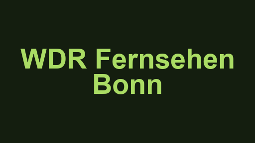 WDR Fernsehen Bonn
